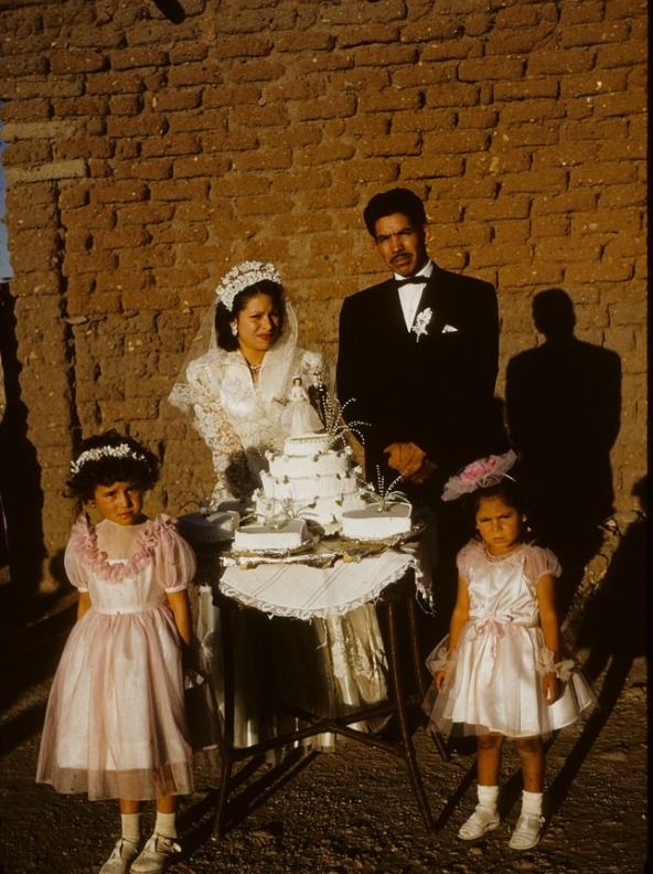 Bridal couple, 1950s