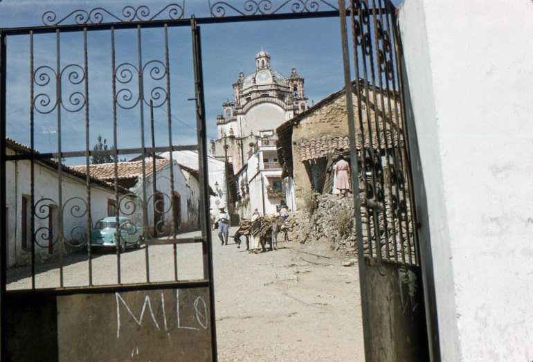 Taxco street scenes, 1957