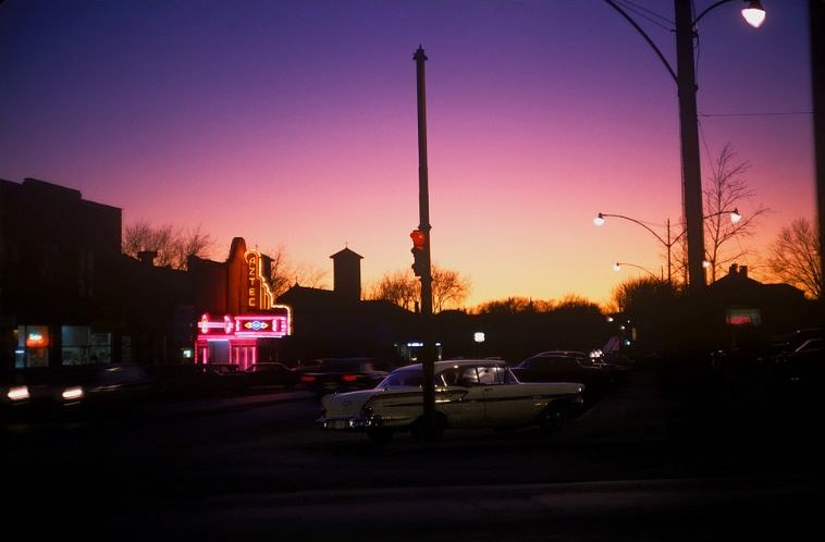 Aztec Theater in Shawnee, Kansas City, March 1964