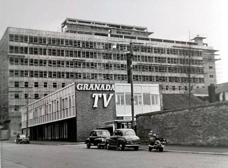 Construction of Granada TV HQ in 1960