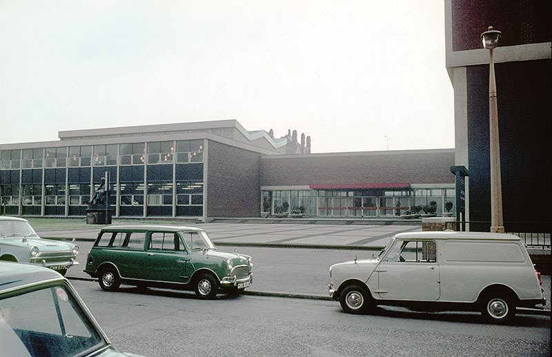 Entrance to the John Dalton College of Technology on Chester Street, late 1960s.