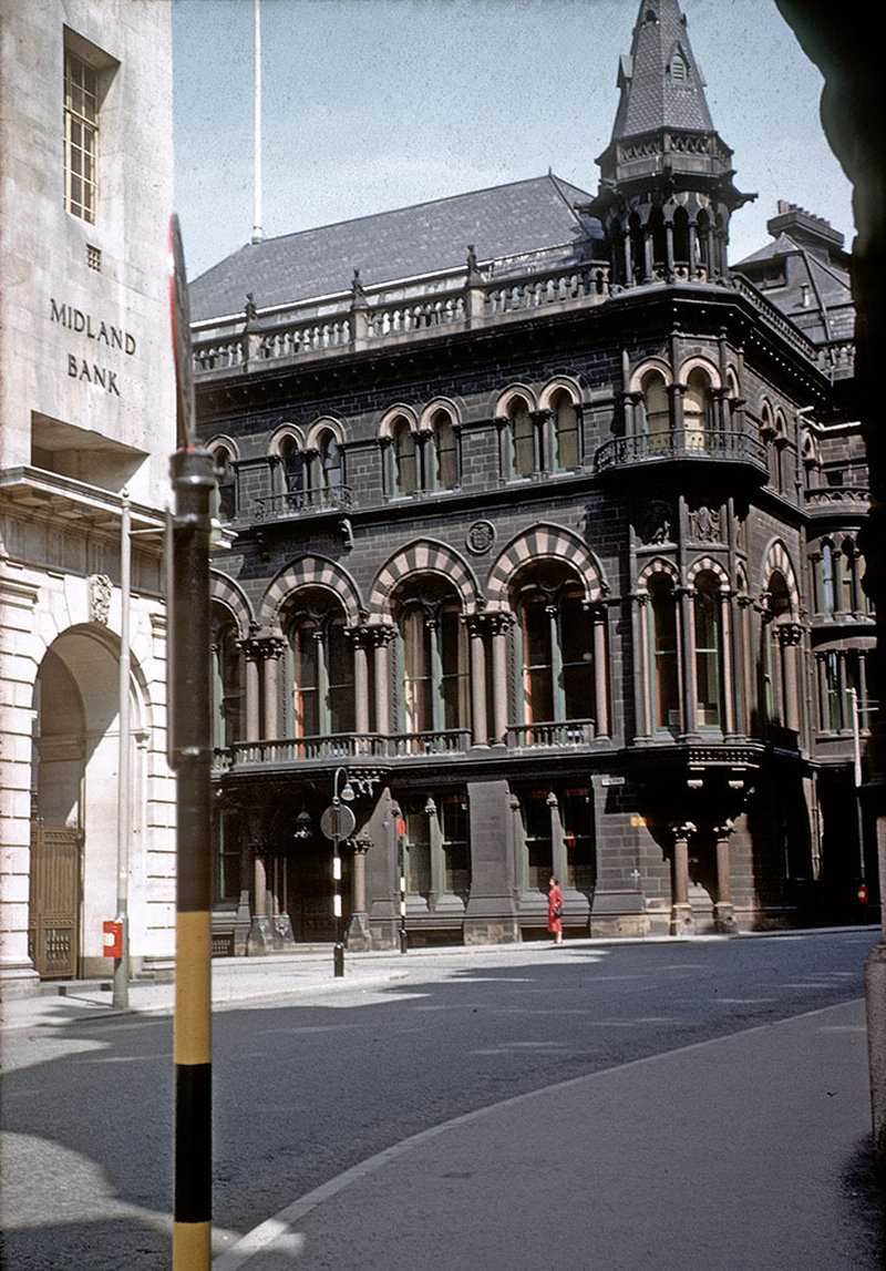 The Reform Club on the junction of King Street and Spring Gardens, 1960s.