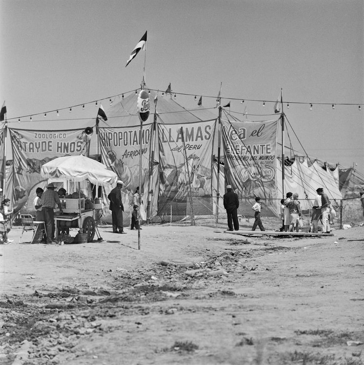 Circus “Atayde” in Tijuana, 1964