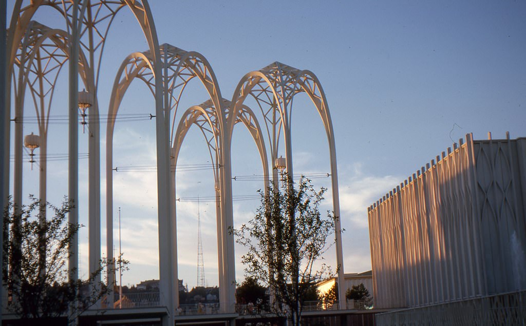 Science Arches Fair Sunset, July 1962