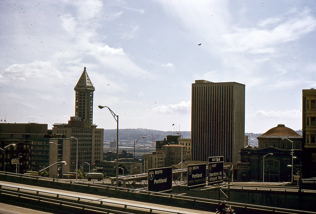 Seattle 6th & madison, July 1964