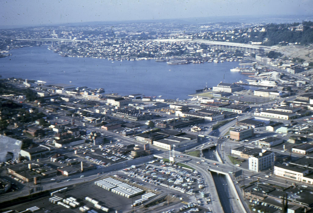 Fair North from Space Needle, July 1962