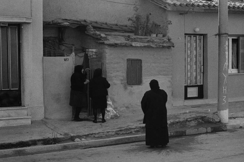 Neighbors, Athens, Greece, 1974