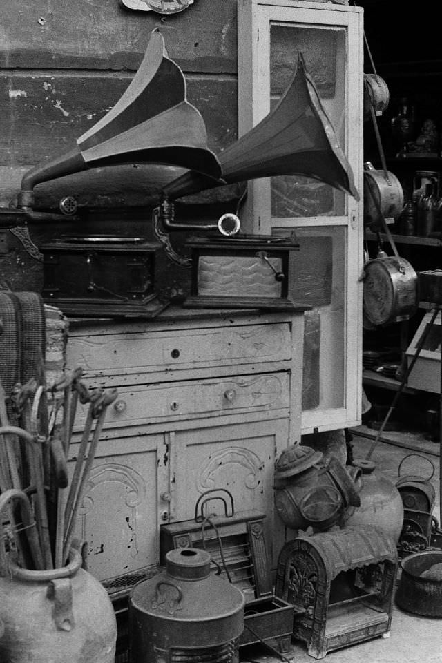 Flea Market, Athens, Greece, 1973