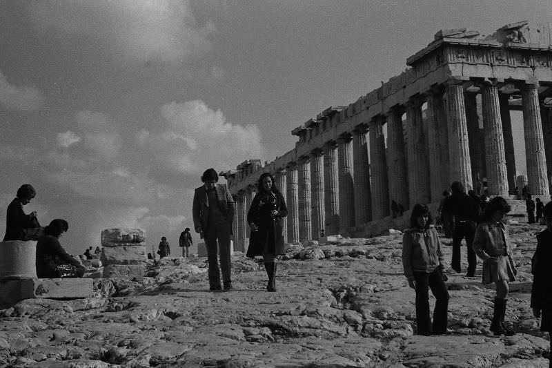 Parthenon, Athens, Greece, 1974