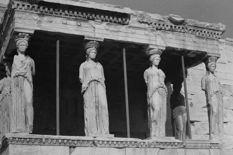 At the Acropolis, Athens, Greece, 1974
