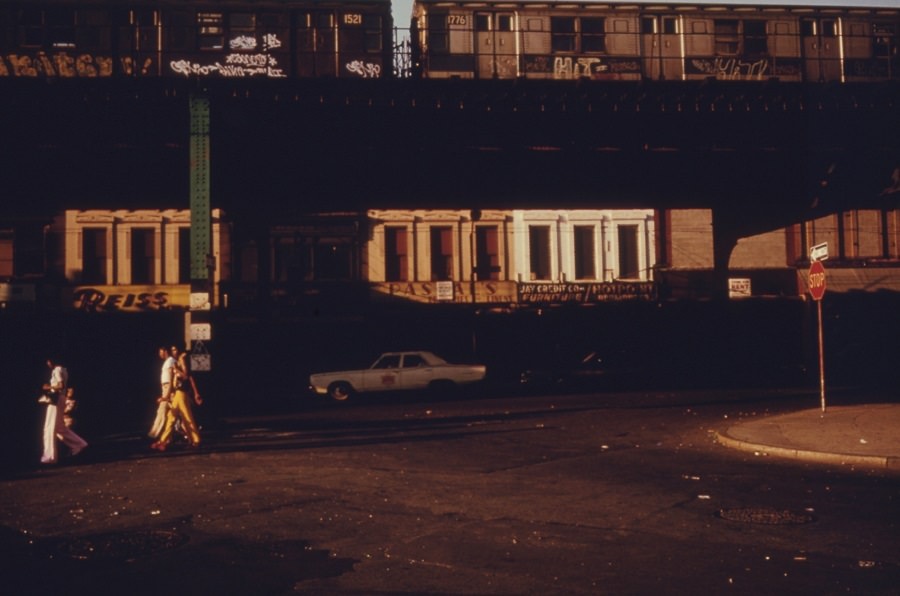 Bushwick Avenue, 1970s.