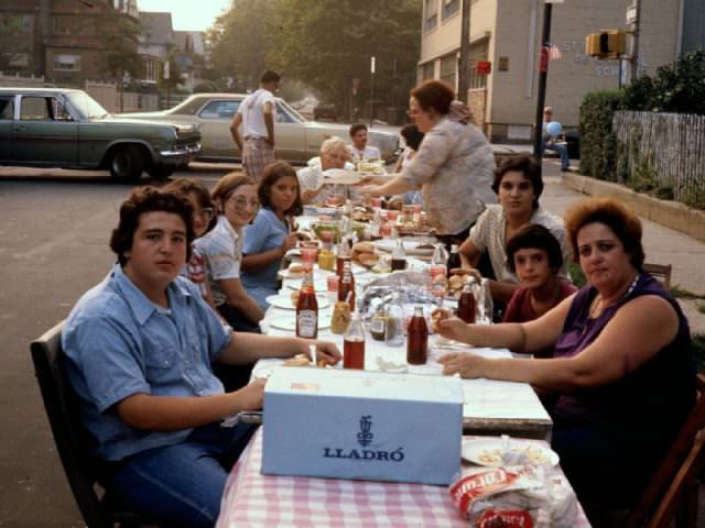 57th st block party, 1977.