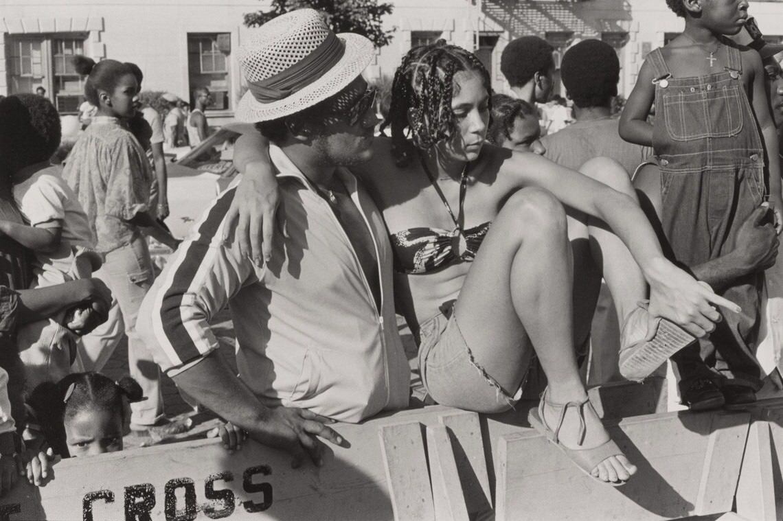 West Indian parade, Eastern Parkway. Brooklyn, September 1978.