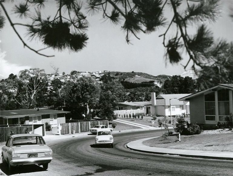 Churton Park Subdivision, Wellington, December 1970