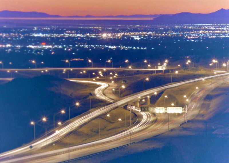 I-215 / I-80 / SR-186 interchange, 1972