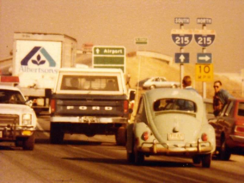 Redwood Rd at I-215 in North Salt Lake, 1978