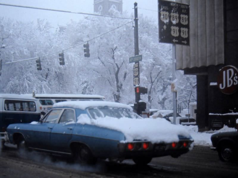 400 South at State Street, 1971