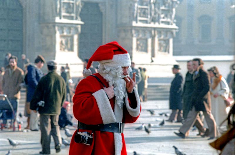 Piazza del Duomo, Milan, 1980