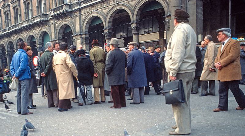 Piazza del Duomo, Milan, 1984