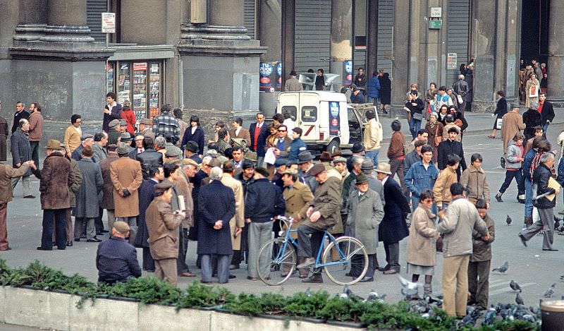 Piazza del Duomo, Milan, 1984