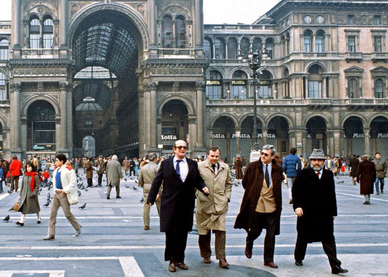 Piazza del Duomo, Milan, 1984