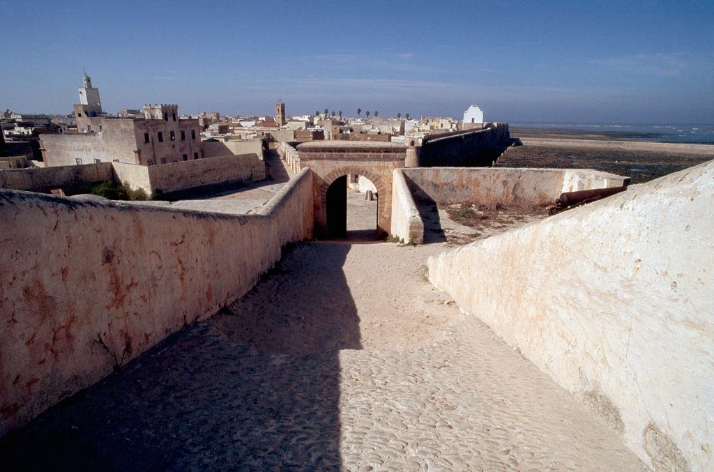 El-Jadida from the Portuguese Fort, 1980s.