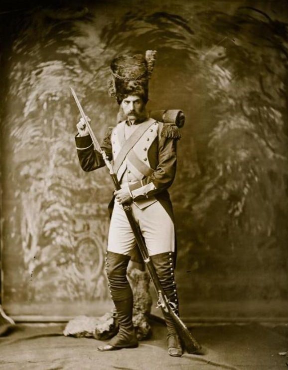 Eduardo Majeroni in “The OLd Corporal”, 1876
