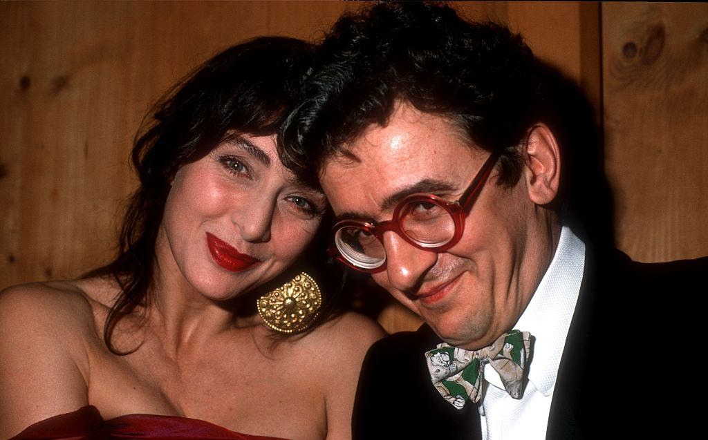 Christine Kaufmann with Leo Andreas, 1990.