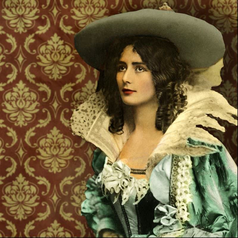 Ballet dancer and socialite, Cléo de Mérode, 1890s