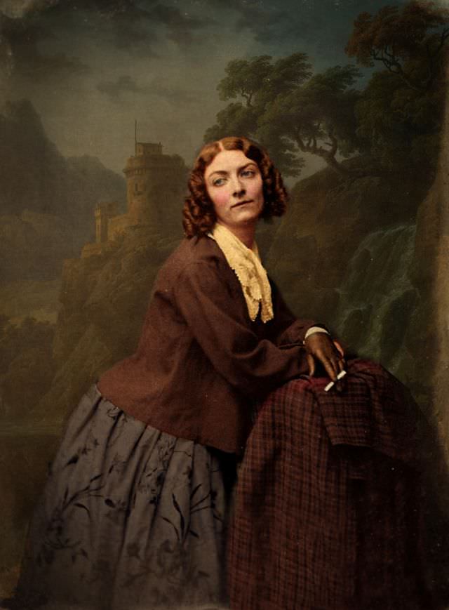 Irish singer Lola Montez, taken by the Boston photographers Southworth and Hawes, 1851