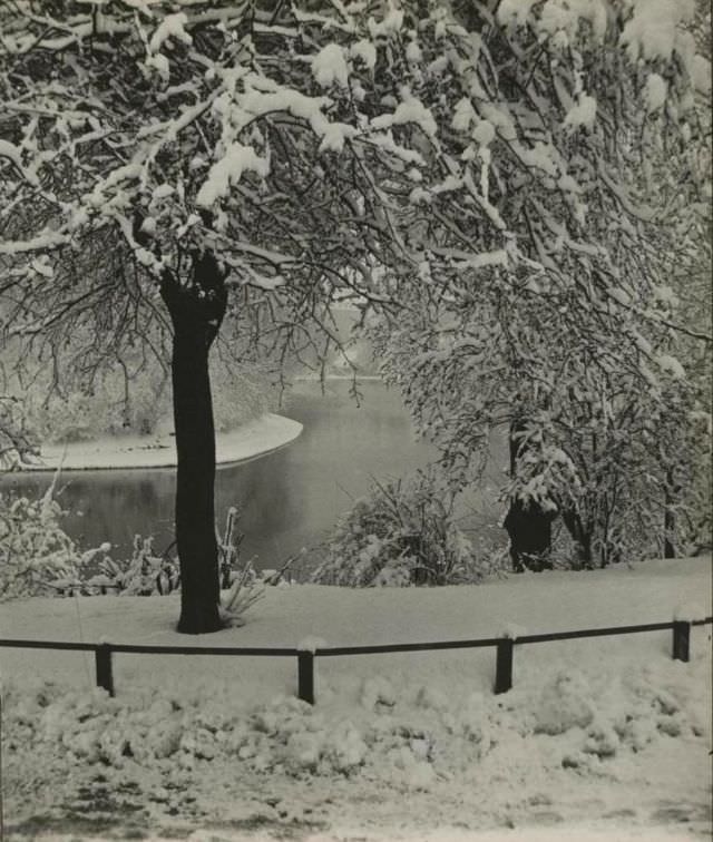 Copenhagen in snow