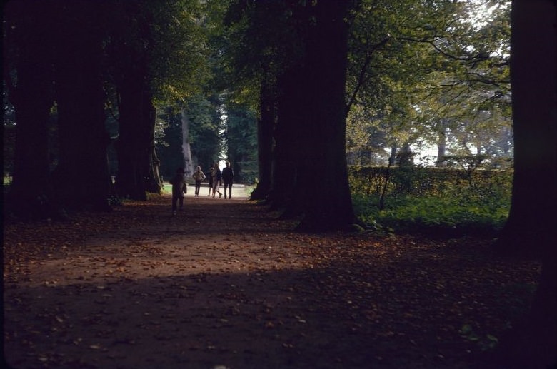 In the park around Egeskov Castle, Funen Island