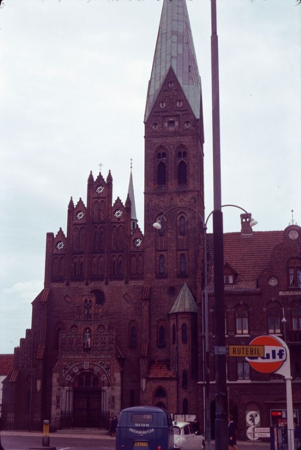 St. Alban's Church, Odense, Funen Island, Denmark