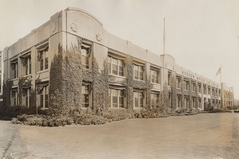 Hudson Motors Administration Building, 1890s.