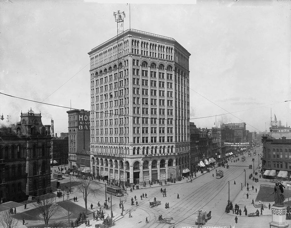 Woodward Avenue, Detroit, 1890s.