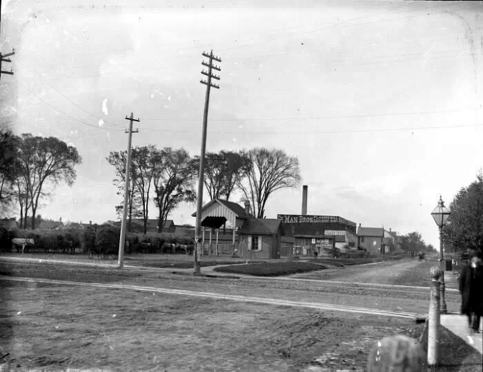 The corner of Michigan and Trumbull, 1894