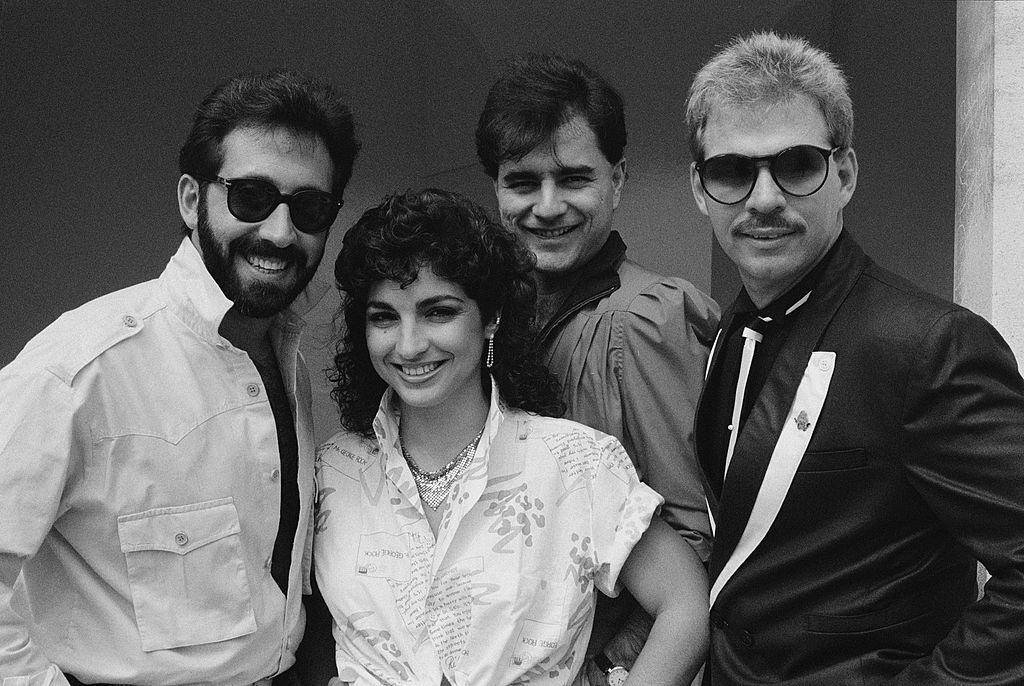 Gloria Estefan with Miami Sound Machine, 1984.