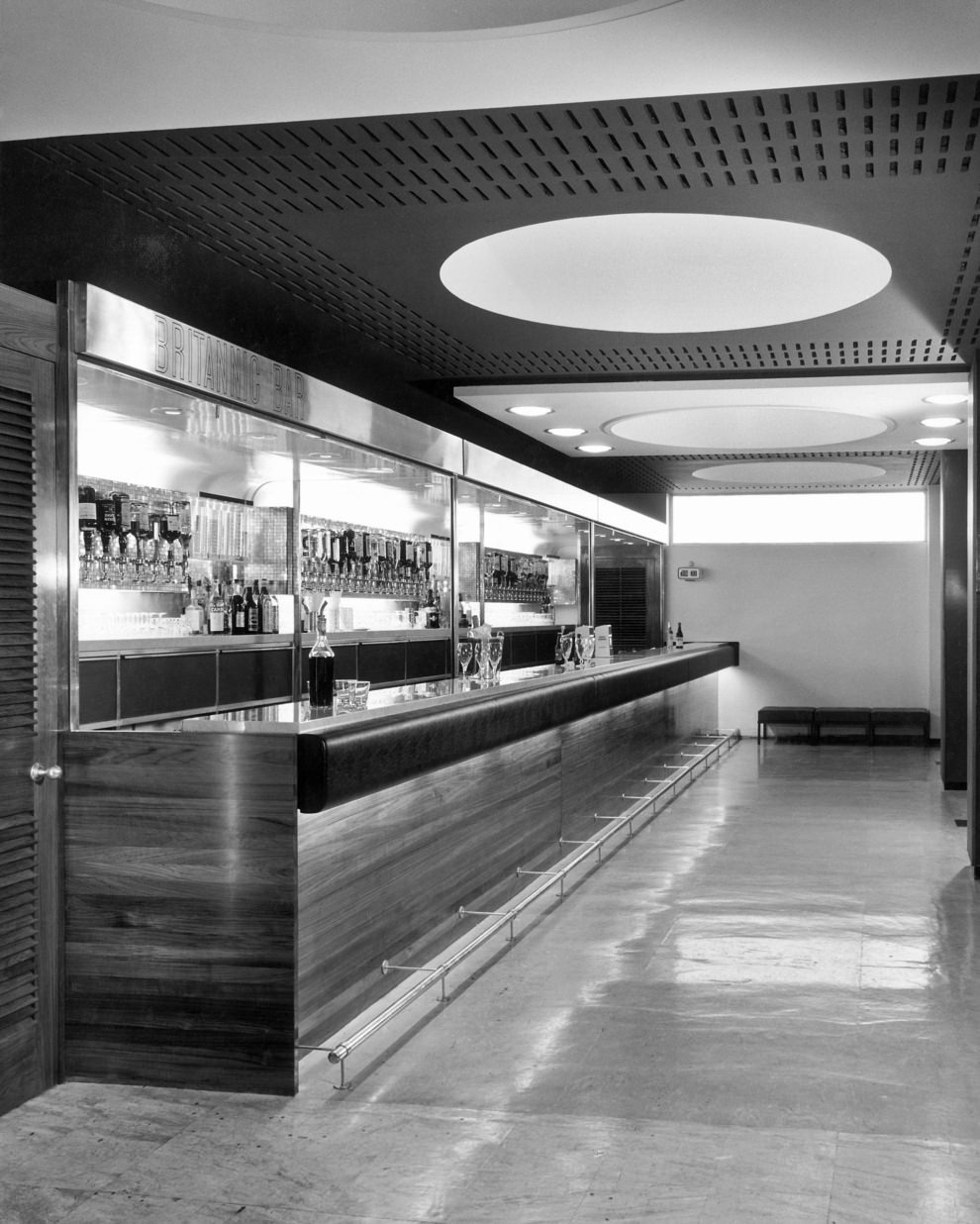 Britannic Bar, 1950s.