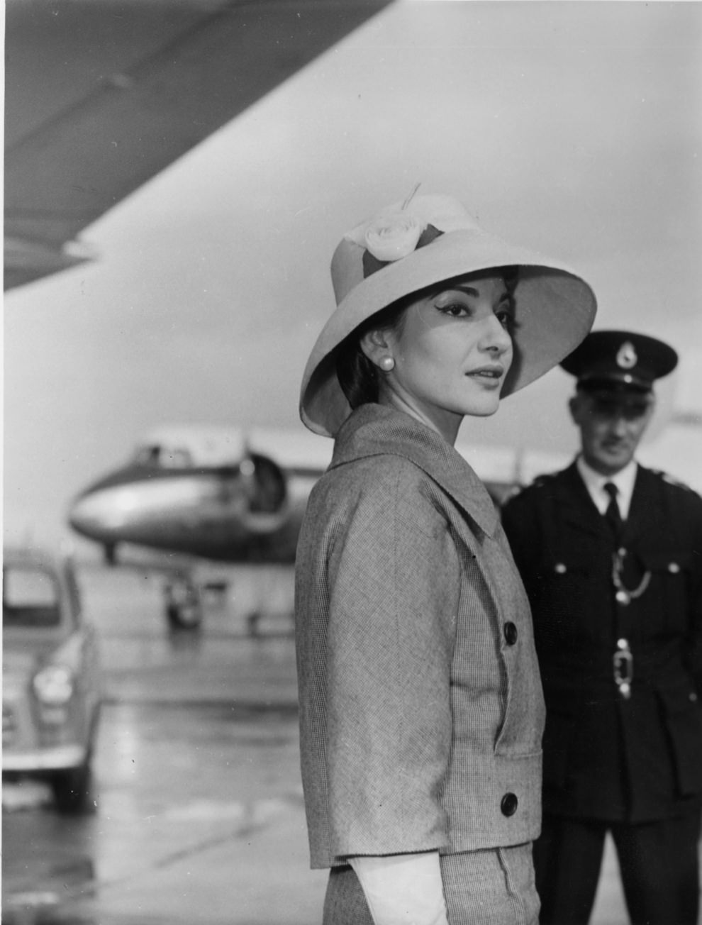 American opera singer Maria Callas, 1958.