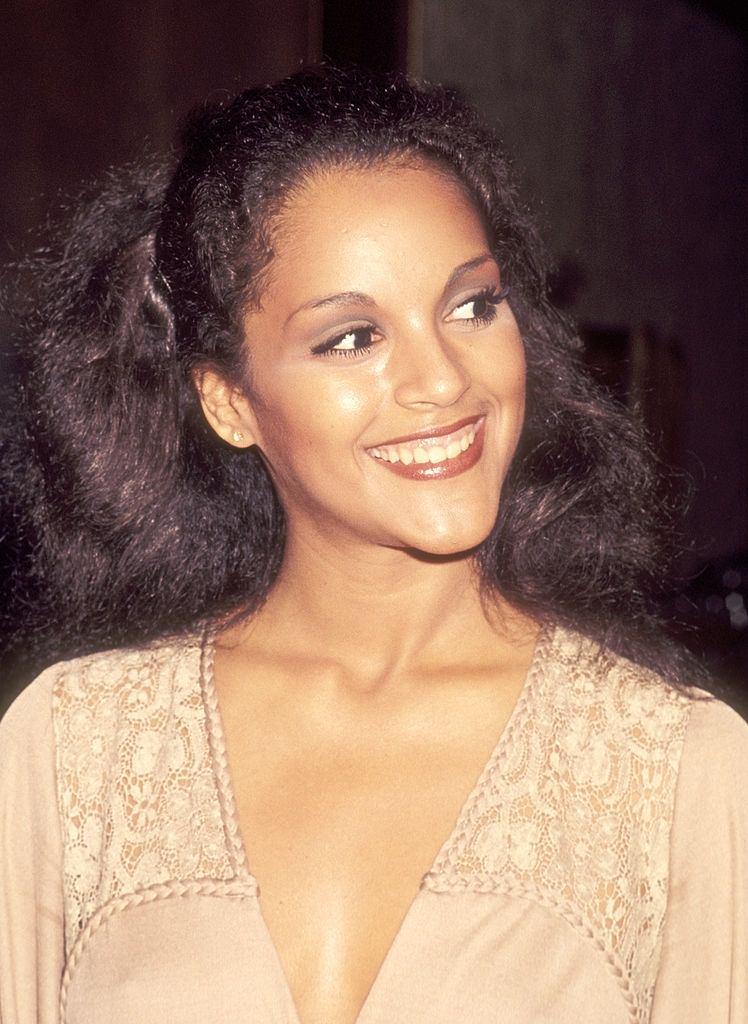 Jayne Kennedy at the 10th Annual NAACP Image Awards on April 24, 1977 at Century Plaza Hotel