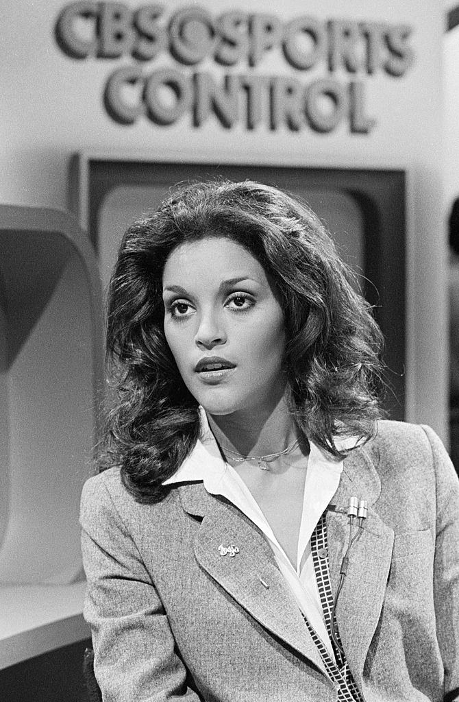 Jayne Kennedy in the The NFL Today, 1978.