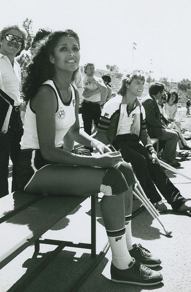 Jayne Kennedy attends Celebrity Challenge of the Sexes on March 22, 1980 at Mt. San Antonio College in Pamona, California.