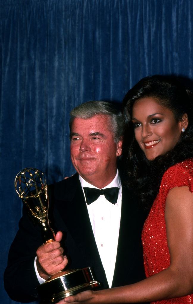 Jayne Kennedy with Dwight Hemion at The 32nd Annual Primetime Emmy Awards on September 7, 1980