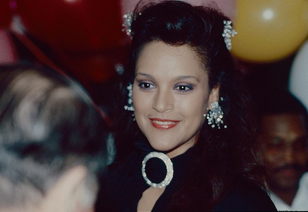Jayne Kennedy attends reception at The Limelight in Atlanta, Georgia, 1981.