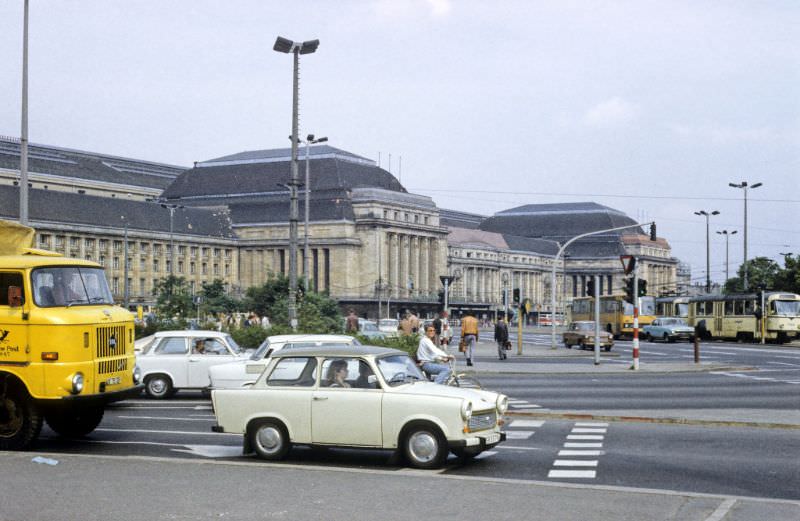 Leipzig Central Station, 1984