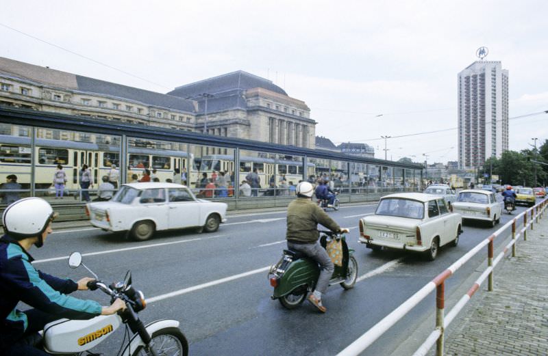 Leipzig Central Station, 1984