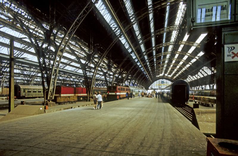 Leipzig Central Station, 1984