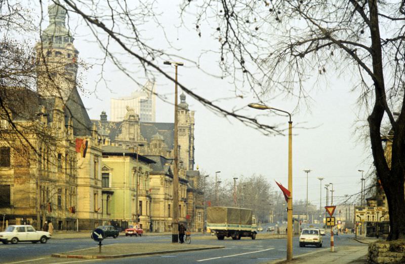 New Town Hall, Karl-Tauchnitz-Straße, 1984