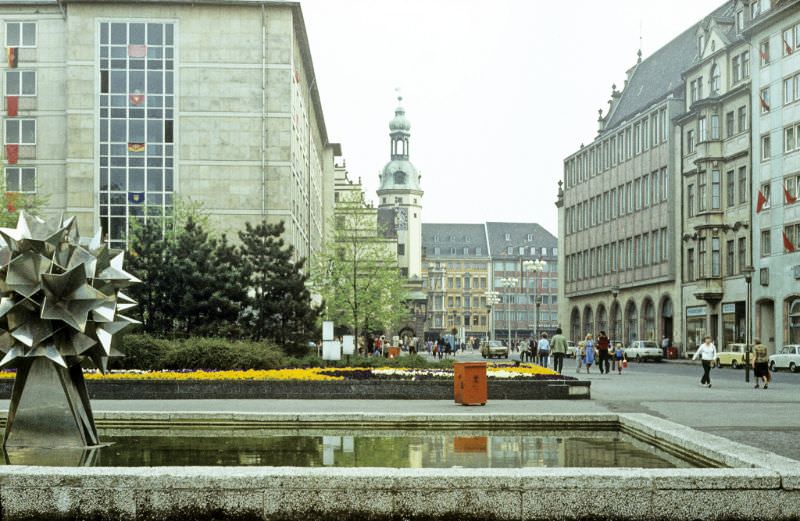 Sachsenplatz, 1984