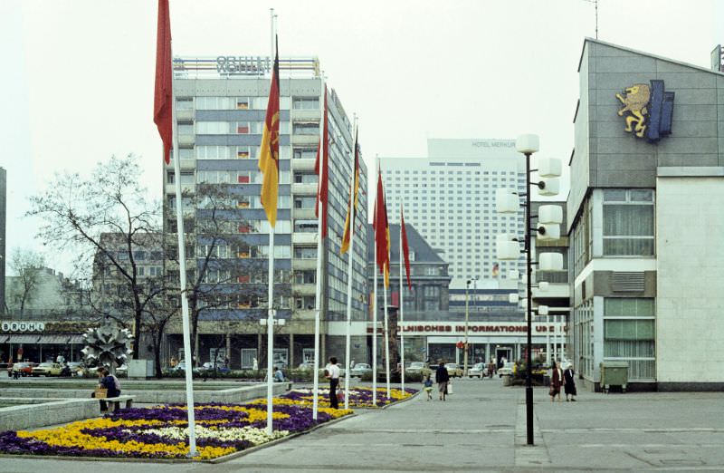 Sachsenplatz, 1984